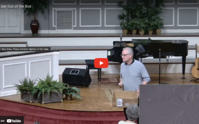 Get Out of the Box (Jan. 5, 2025) – Richard & Rachel at Mountain View Church, Marietta, GA